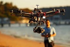 flying a drone